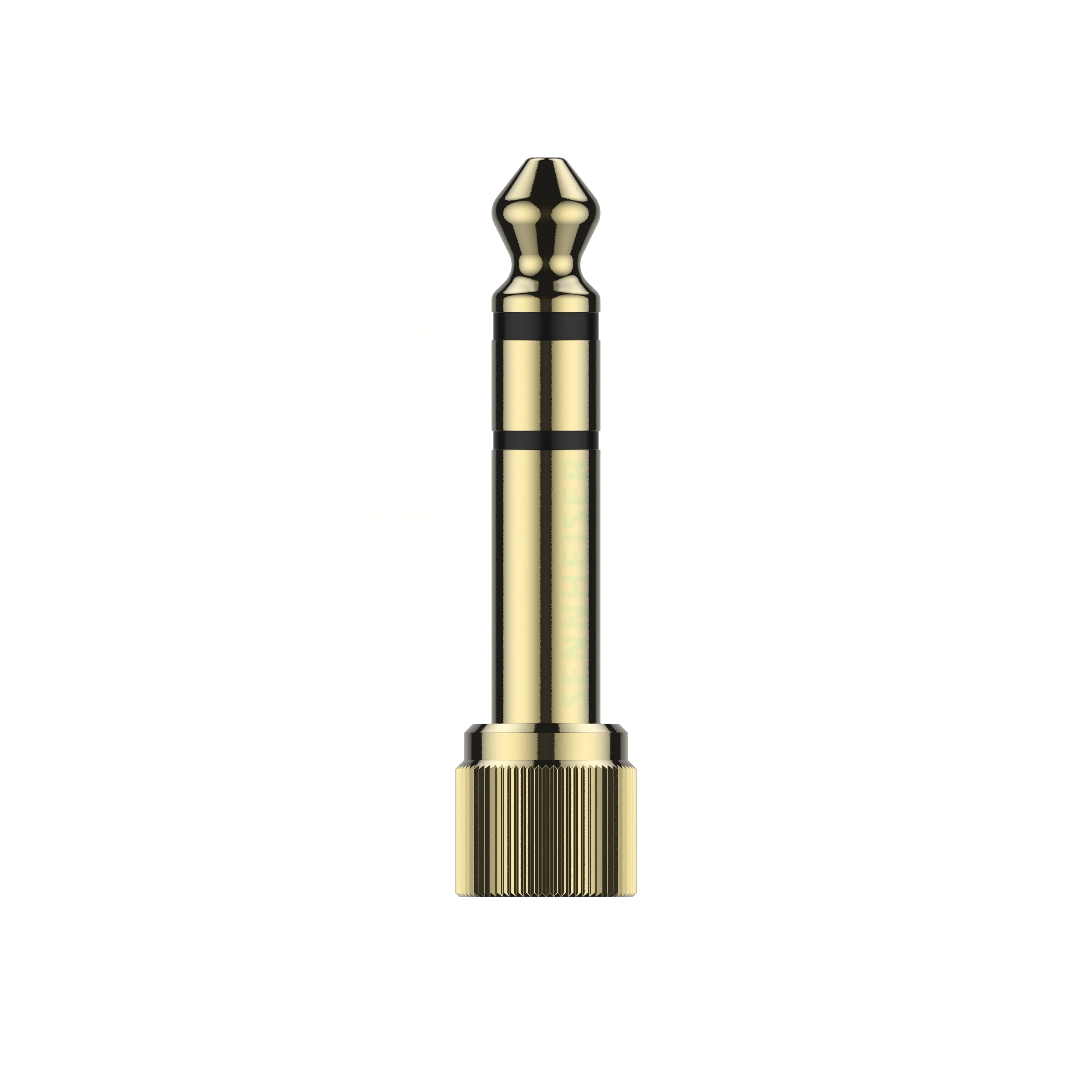 Jack adapter 3.5 mm to 6.35 mm, screw-on type